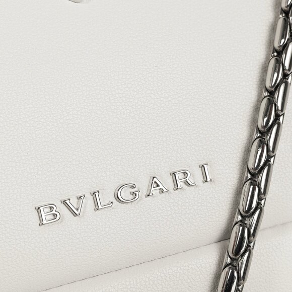 Bvlgari White Serpenti Bag - Picture 8 of 14